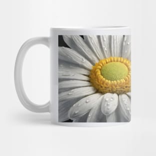 White Daisy Macro 2 Mug